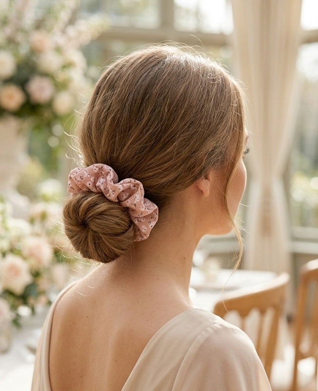 Elastico per capelli Liberty Rosa n°3 Donna «Suzanne»