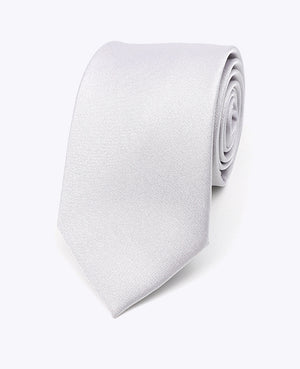 Cravatta con Paillettes Argento n°1 Uomo in Poliestere | Armand - Unipap's