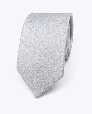 Cravatta con Paillette Argento n°2 Uomo in Poliestere | Armand - Unipap's