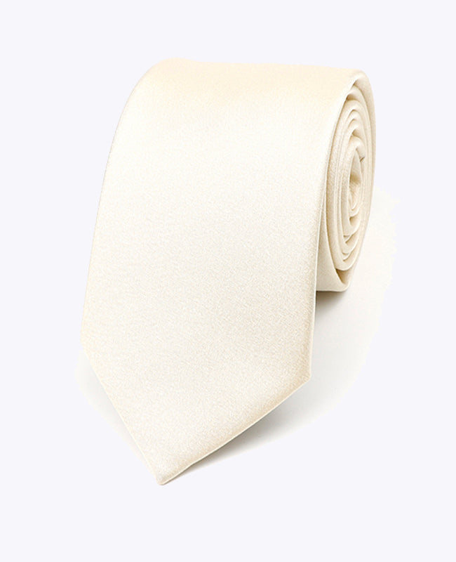 Cravatta con Paillette Bianco n°1 Uomo in Poliestere | Armand - Unipap's