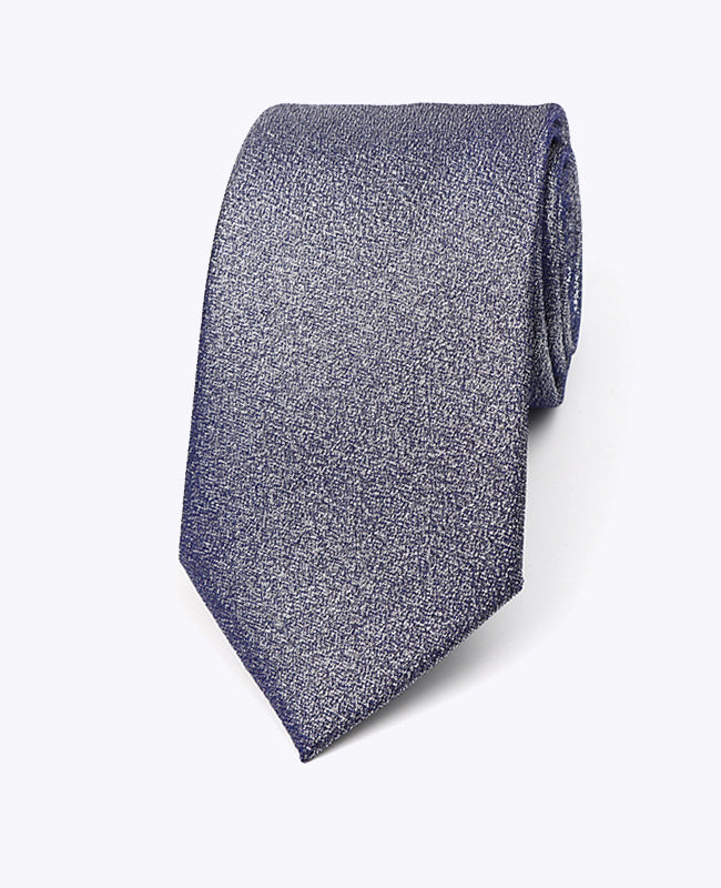 Cravatta con Paillettes Blu n°1 Uomo in Poliestere | Isidore - Unipap's