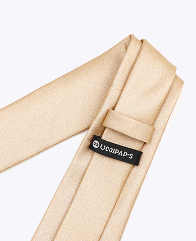 Cravatta con Paillette Oro n°1 Uomo in Poliestere | Armand - Unipap's