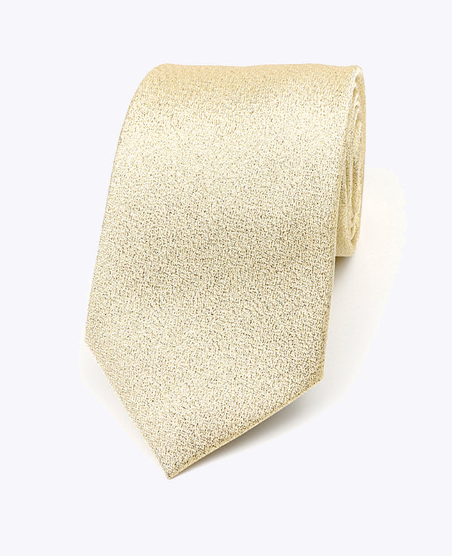 Cravatta con Paillettes Oro n°2 Uomo in Poliestere | Isidore - Unipap's