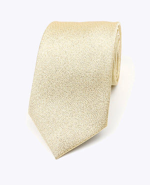 Cravatta con Paillettes Oro n°2 Uomo in Poliestere | Isidore - Unipap's