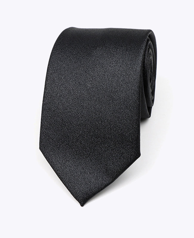 Cravatta con Paillettes Nero n°1 Uomo in Poliestere | Armand - Unipap's