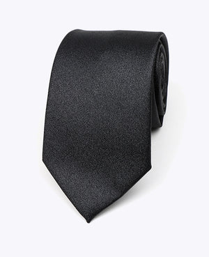 Cravatta con Paillettes Nero n°1 Uomo in Poliestere | Armand - Unipap's