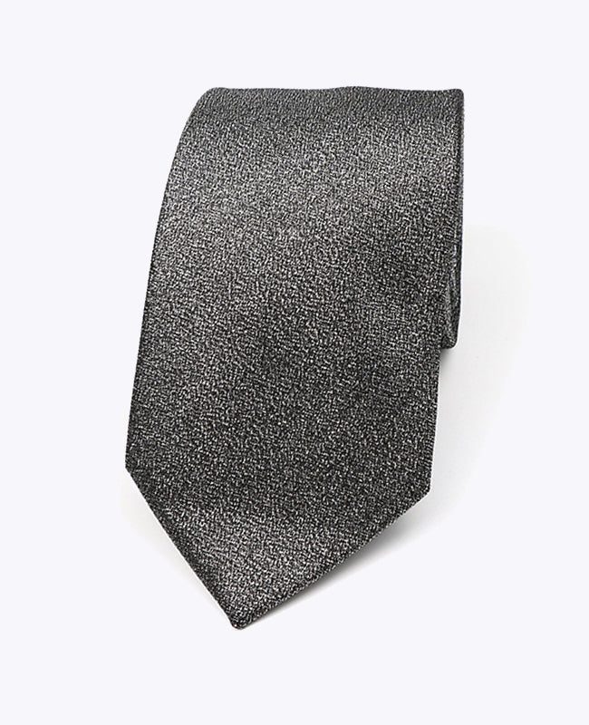 Cravatta con Paillettes Nero n°1 Uomo in Poliestere | Isidore - Unipap's