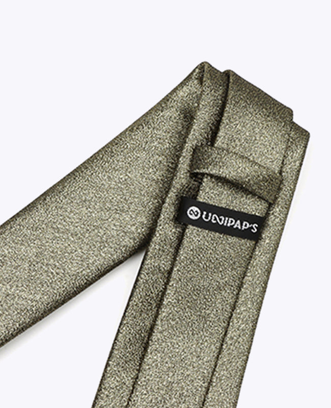 Cravatta Con Paillettes Nero n°3 Uomo in Poliestere «Isidore»