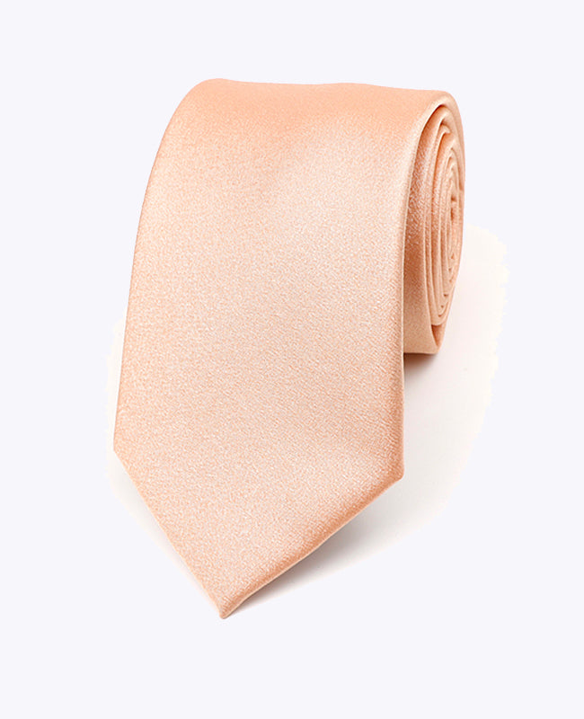 Cravatta con Paillettes Arancione n°1 Uomo in Poliestere | Armand - Unipap's