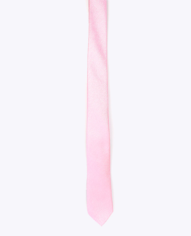 Cravatta con Paillette Rosa n°1 Uomo in Poliestere | Isidore - Unipap's