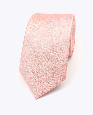 Cravatta con Paillette Rosa n°2 Uomo in Poliestere | Isidore - Unipap's