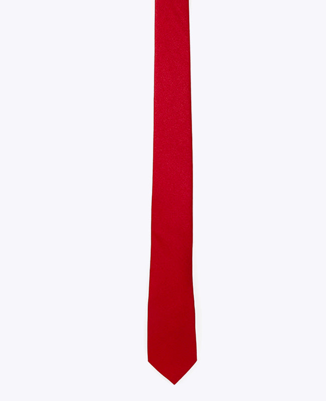 Cravatta con Paillette Rosso n°2 Uomo in Poliestere | Armand - Unipap's