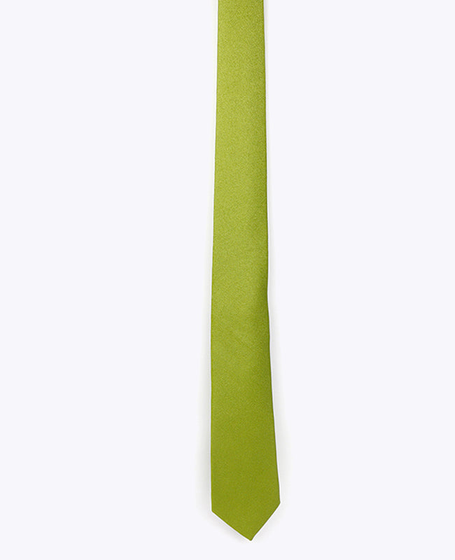 Cravatta con Paillettes Verde n°1 Uomo in Poliestere | Armand - Unipap's