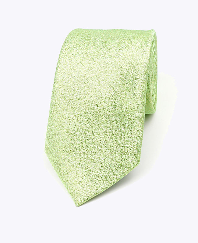 Cravatta con Paillettes Verde n°2 Uomo in Poliestere | Isidore - Unipap's