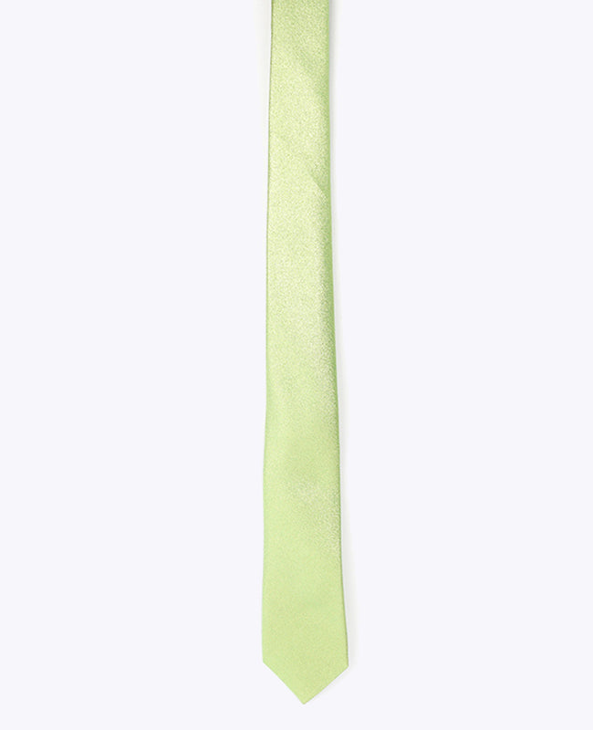 Cravatta con Paillettes Verde n°2 Uomo in Poliestere | Isidore - Unipap's