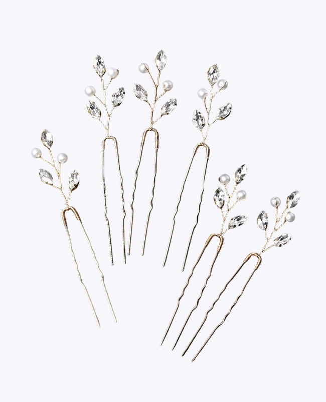 Spilla Floreale Oro Donna «Camille»