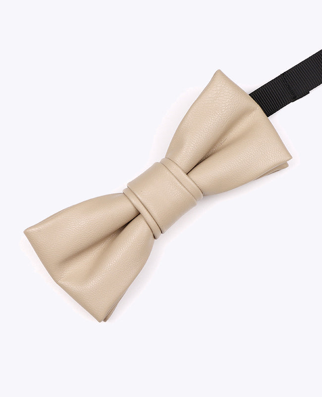 Papillon Beige Uomo in Pelle «Achille»