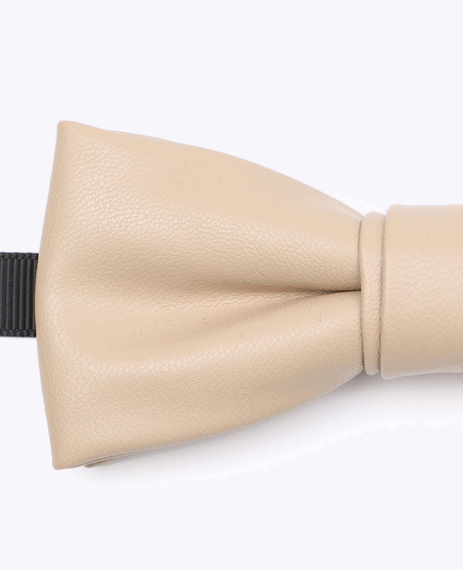 Papillon Beige Uomo in Pelle «Achille»
