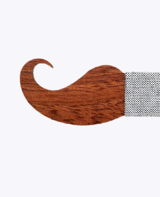 Papillon Bianco Uomo in Legno «Hippolyte»
