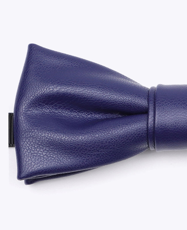 Papillon Blu Royal Uomo in Pelle «Achille»