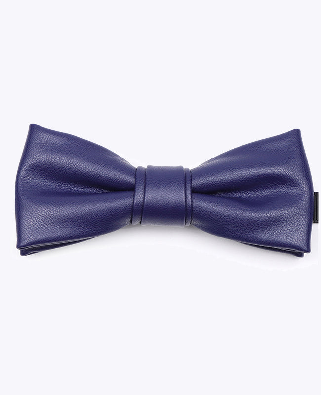Papillon Blu Royal Uomo in Pelle «Achille»