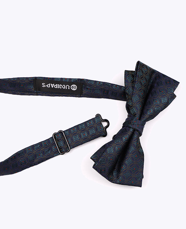 Papillon Blu n°2 Fantasia Uomo in Poliestere «Edmond»