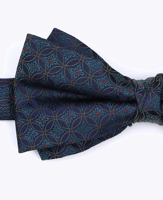 Papillon Blu n°2 Fantasia Uomo in Poliestere «Edmond»