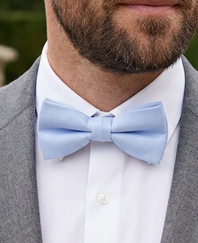 Papillon Blu n°3 Uomo in Cotone «Edgard»