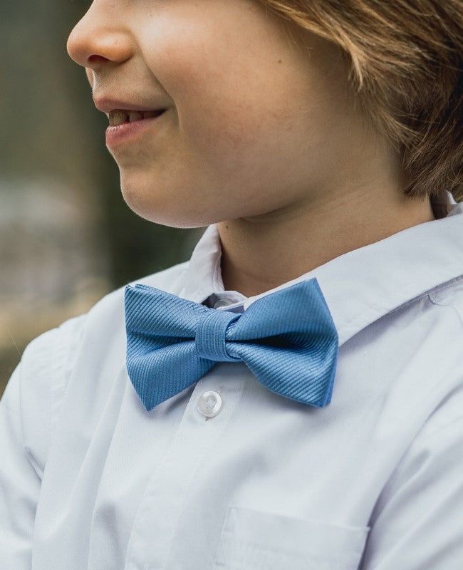 Papillon Blu n°5 Bambini in Poliestere «Lucien»
