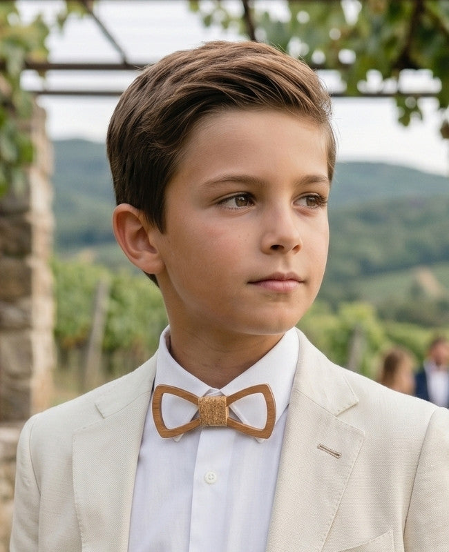 Papillon Sughero Bambini in Legno «Émile»