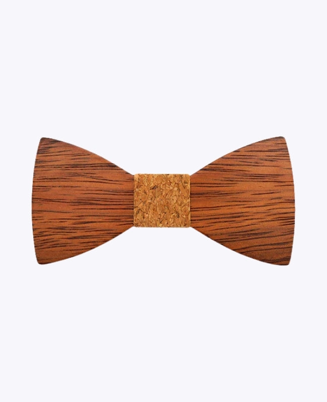 Noeud Papillon Liège Homme en Bois «Arsène»