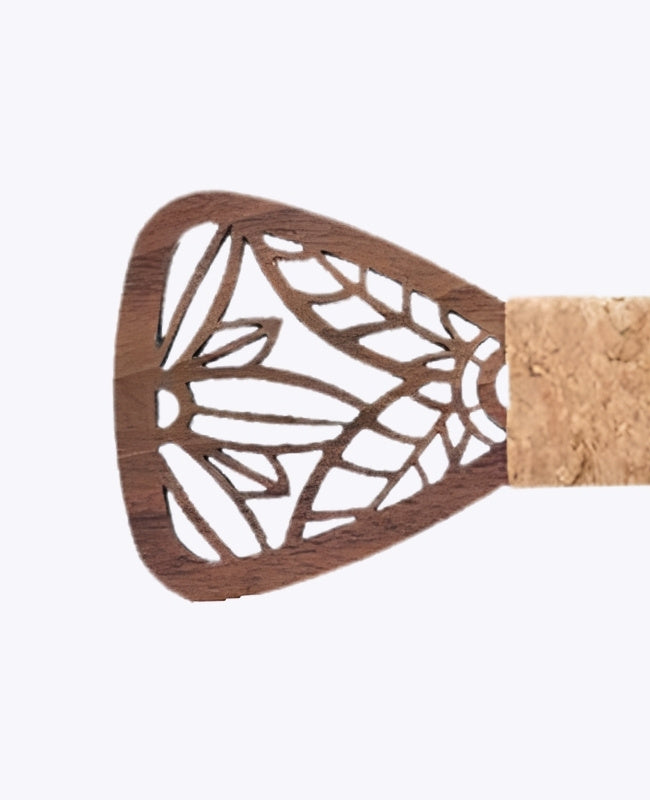 Noeud Papillon Liège Homme en Bois «César»