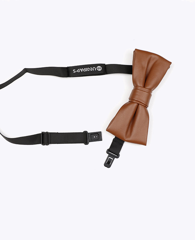 Papillon Marrone Uomo in Pelle «Achille»