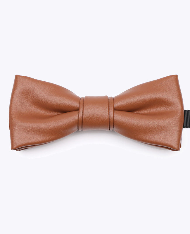 Papillon Marrone Uomo in Pelle «Achille»
