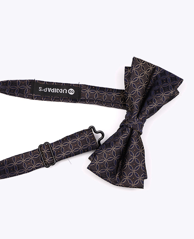 Papillon Marrone n°3 Fantasia Uomo in Poliestere «Edmond»