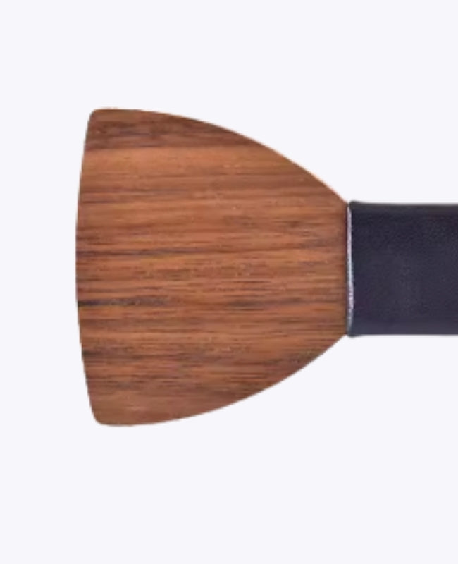 Noeud Papillon Noir Homme en Bois «Ambroise»