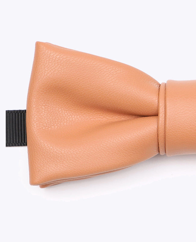 Papillon Arancione Uomo in Pelle «Achille»