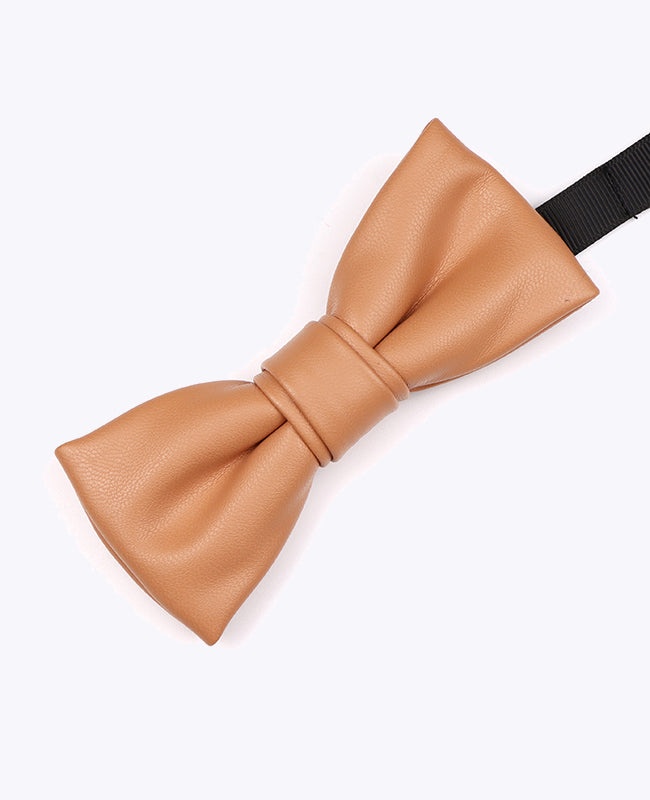Papillon Arancione Uomo in Pelle «Achille»