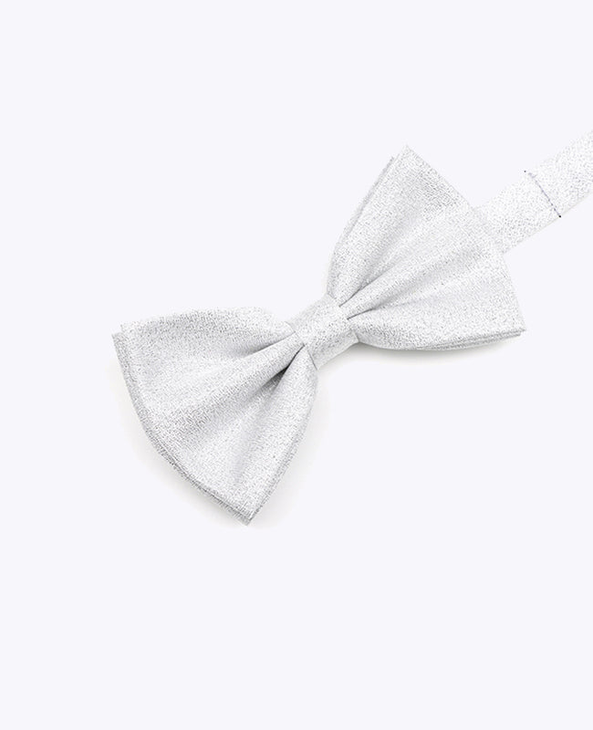 Papillon con Paillette Argento n°1 Uomo in Poliestere | Isidore - Unipap's