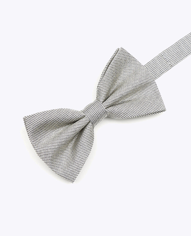 Papillon con Paillette Argento n°1 Uomo in Poliestere | Léonard - Unipap's