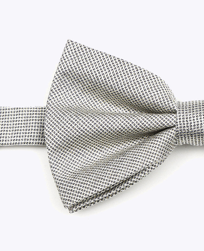 Papillon con Paillette Argento n°1 Uomo in Poliestere | Léonard - Unipap's