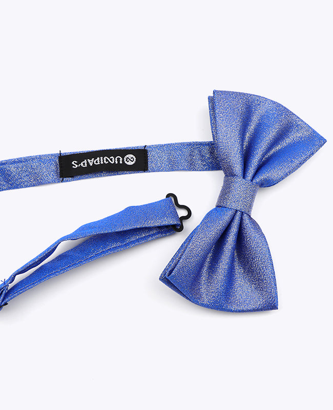 Papillon con Paillettes Blu n°2 Uomo in Poliestere | Isidore - Unipap's
