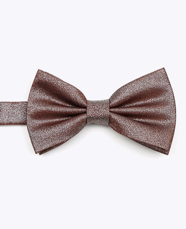 Papillon con Paillettes Marrone n°1 Uomo in Poliestere | Isidore - Unipap's