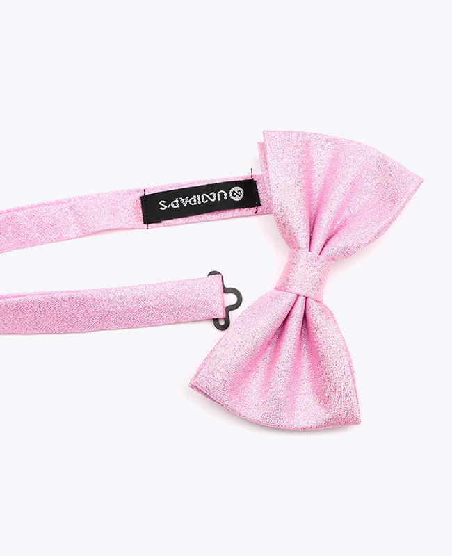 Papillon con Paillettes Rosa n°1 Uomo in Poliestere | Isidore - Unipap's