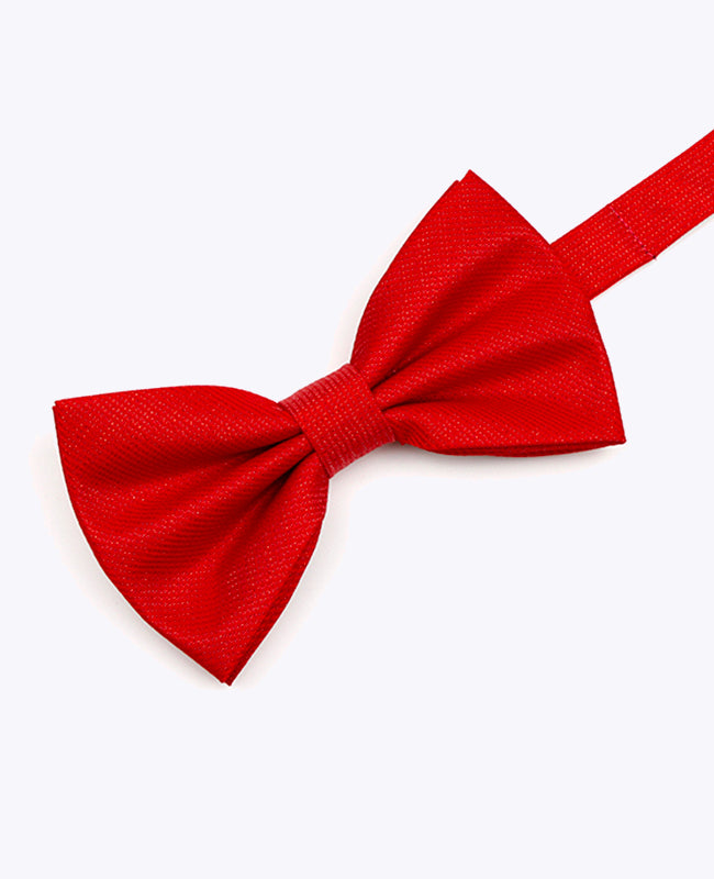 Papillon con Paillette Rosso n°1 Uomo in Poliestere | Léonard - Unipap's