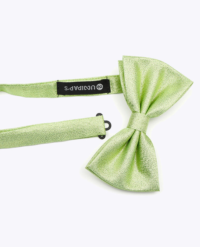 Papillon con Paillette Verde n°2 Uomo in Poliestere | Isidore - Unipap's