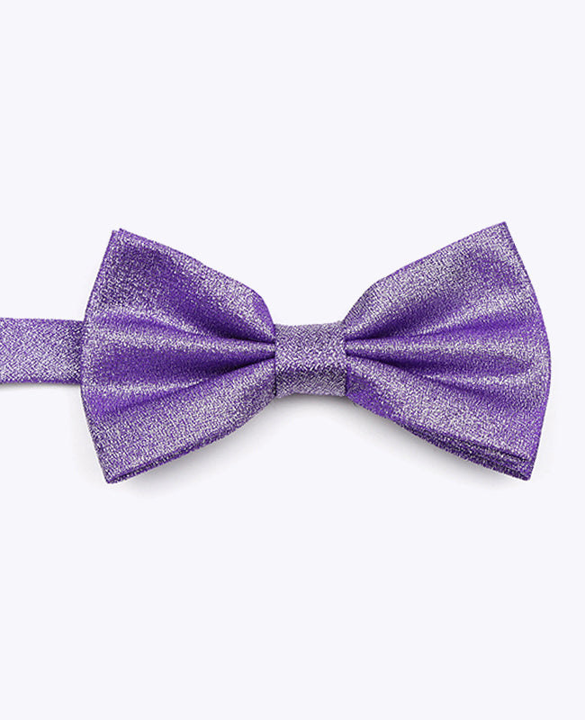 Papillon con Paillettes Viola n°2 Uomo in Poliestere | Isidore - Unipap's