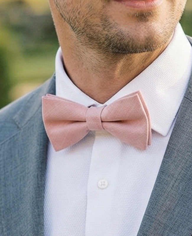 Papillon Rosa n°2 Uomo in Cotone «Oscar»