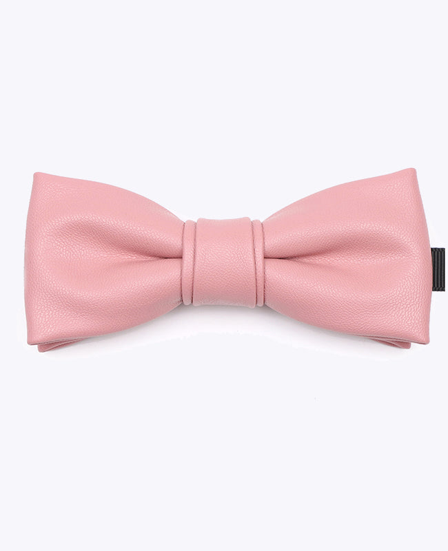 Papillon Rosa Cipria Uomo in Pelle «Achille»