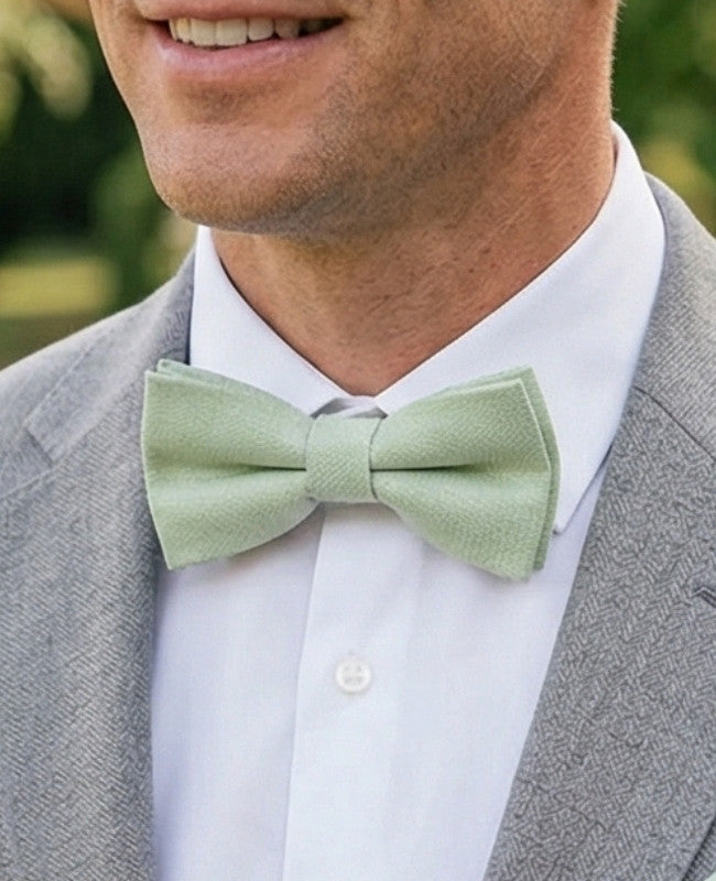 Papillon Verde n°1 Uomo in Cotone «Edgard»